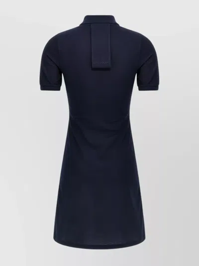 Courrèges Collared Polo Dress With Short Sleeves