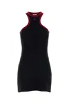 Courrèges Courreges Black Cotton Mini Dress