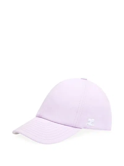 COURRÈGES COTTON BASEBALL CAP