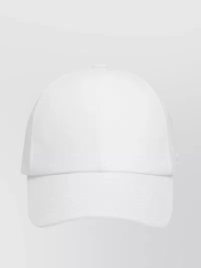 Courrèges Cotton Baseball Hat Signature
