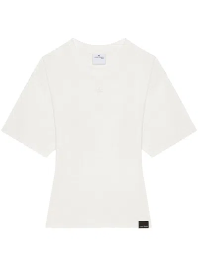 COURRÈGES COURREGÈS COTTON BELTED T-SHIRT