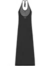 Courrèges Holistic Sheer Cotton Midi Dress