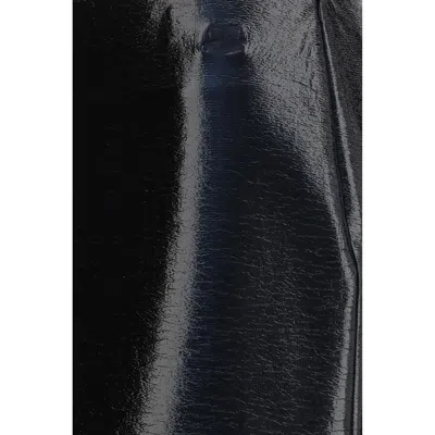Courrèges Cotton Midi Women's Skirt In Black