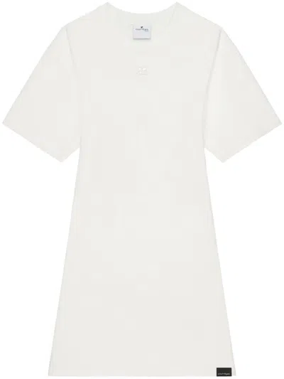 COURRÈGES COURRÈGES COTTON MINI DRESS