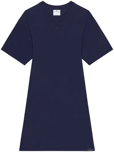 COURRÈGES COURRÈGES COTTON MINI DRESS