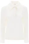 Courrèges Courreges Woman Polo Shirt Off White Size L Cotton