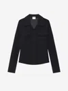 Courrèges Double Pocket Collared Shirt With Cuffed Sleeves
