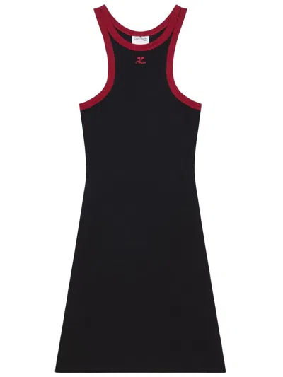 COURRÈGES COURRÈGES COTTON SCUBA DRESS