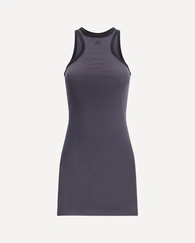 COURRÈGES COTTON SCUBA MINI DRESS