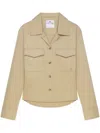 Courrèges Courreges Beige Utility Shirt With Pockets In Beige
