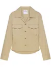 Courrèges Courreges Beige Utility Shirt With Pockets In Neutrals