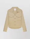 Courrèges Courreges Beige Utility Shirt With Pockets