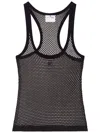 Courrèges Mesh Tank Top