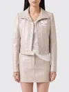 Courrèges Jacket Woman Color Grey In Neutral