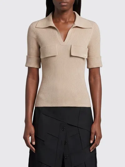 Courrèges Courr&egrave;ges Polo Shirt Woman  In Neutral