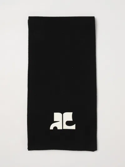 Courrèges Courr&egrave;ges Scarf Woman  In Black