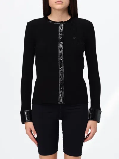 Courrèges Sweater Woman Color Black