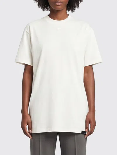 Courrèges Courr&egrave;ges T-shirt Woman  In White