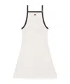 Courrèges Square Neck Mini Dress In Nude