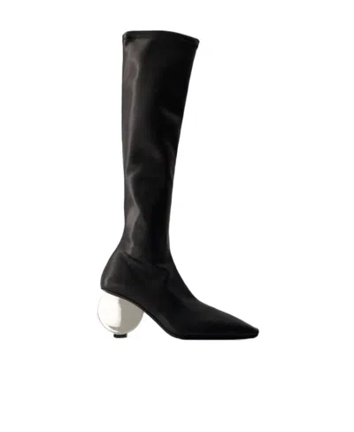 COURRÈGES COURRÈGES CIRCLE HEEL BOOTS