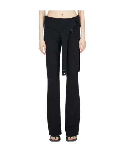 COURRÈGES COURRÈGES DIVING CREPE PANTS