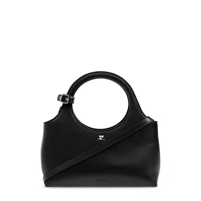 Courrèges Courrges Holy Day Top Handle Bag In Black