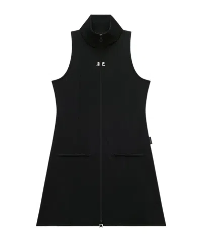 Courrèges Interlock Tracksuit Dress In 9999