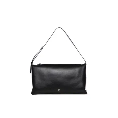 Courrèges Courrges Logo Shoulder Bag In Black