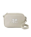 Courrèges Courregès Reedition Camera Crossbody In Nude