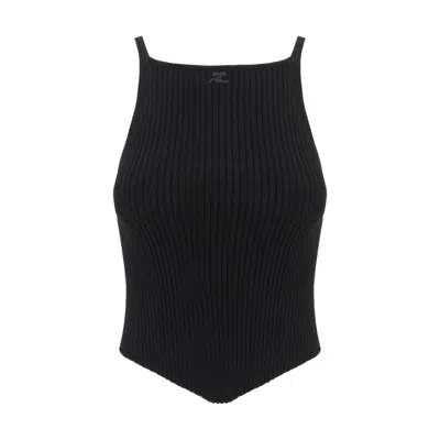 Courrèges Courrėges Women's Top In Black