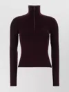 Courrèges Courreges Grape Wool Sweater In Multi