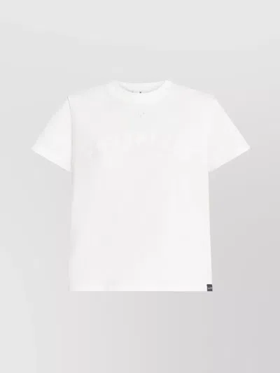 Courrèges Ac Straight T-shirt In White