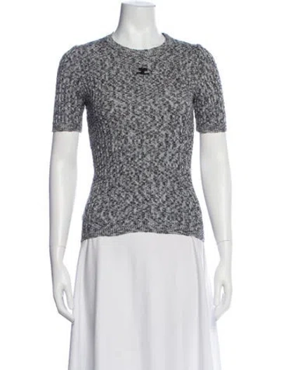 Pre-owned Courrèges Crew Neck Sweater In Multi