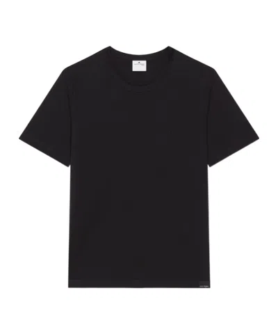 Courrèges Crew-neck T-shirt In Black