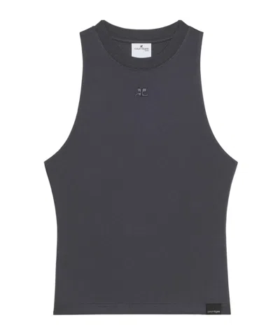 COURRÈGES DROP-ARMHOLES TANK TOP