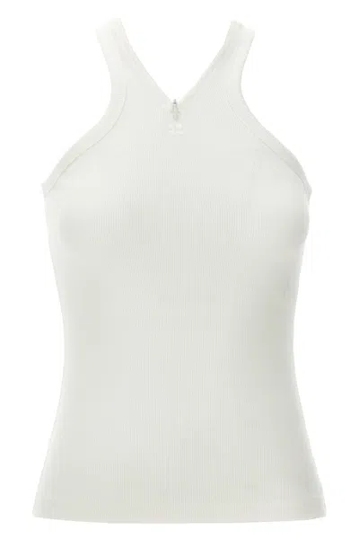 COURRÈGES COURREGES 'CRISS CROSS 90'S' TANK TOP