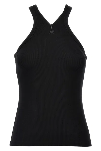 COURRÈGES COURREGES 'CRISS CROSS 90'S' TANK TOP