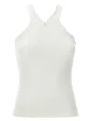 Courrèges Tank Top In White