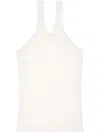 Courrèges Courreges Pre Criss Cross Cotton Tank Top