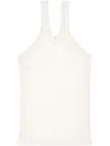 Courrèges Courreges Pre Criss Cross Cotton Tank Top