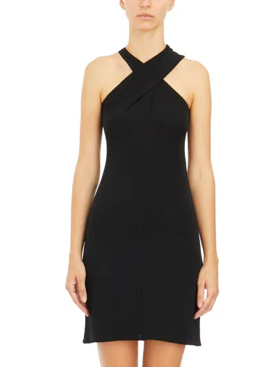 COURRÈGES COURRÈGES CRISS CROSS MINI JERSEY DRESS