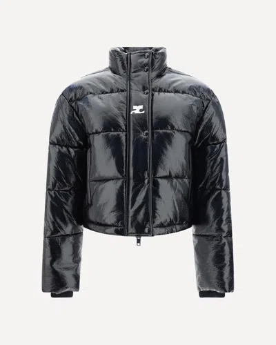 COURRÈGES CROP DOWN JACKET