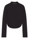 Courrèges Cropped Blazer In Black