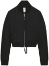 Courrèges Scuba Bomber Jacket Casual Jackets And Parka Black In Black