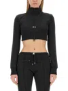 Courrèges Courreges Woman Sweatshirt Woman Black Sweatshirts