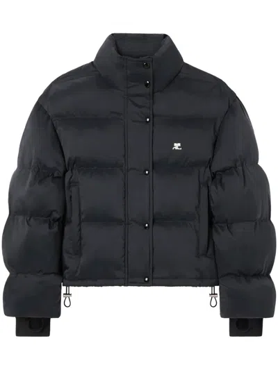 COURRÈGES CROPPED PUFFER JACKET