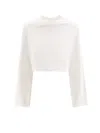 Courrèges Courreges Cocoon Sweatshirt In White