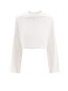 Courrèges Courreges Cocoon Sweatshirt In White