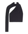 Courrèges Cropped Top In Black
