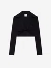 Courrèges Courregès Polo Twist Piqué Crop